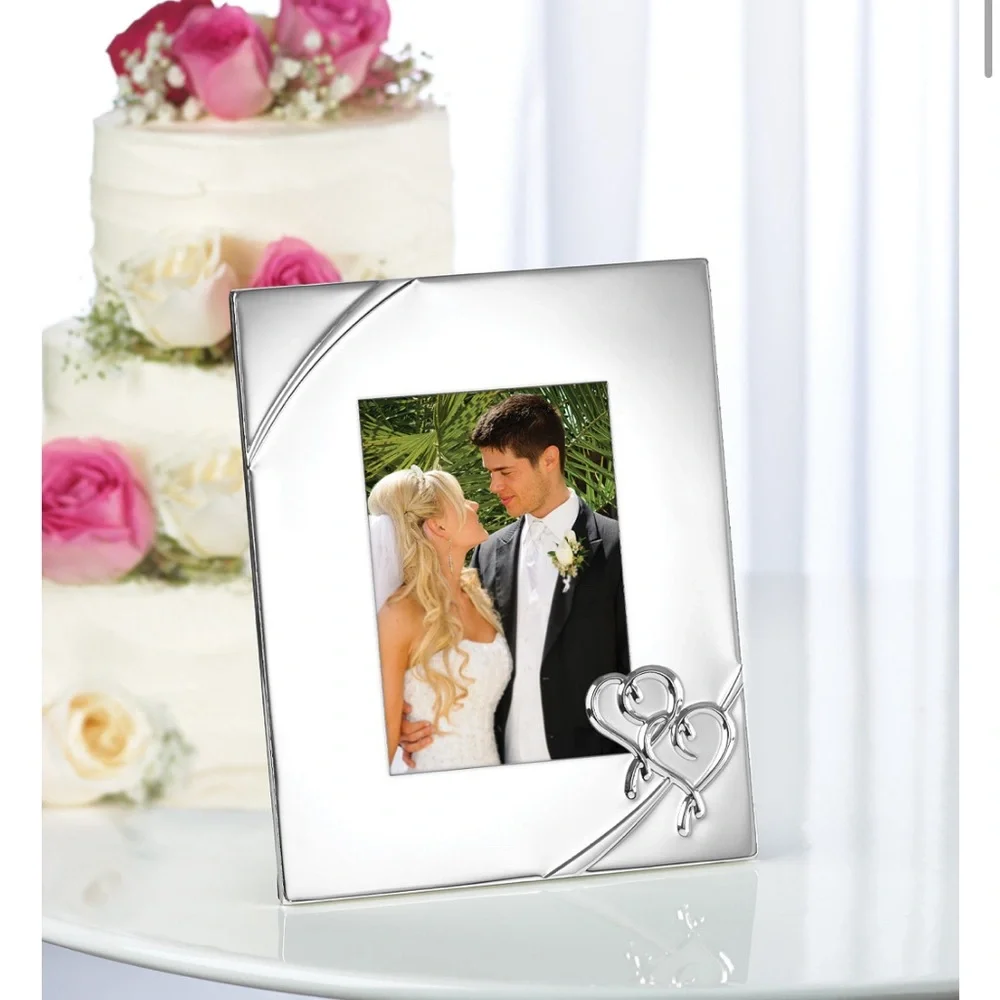 Lenox True Love 8x10” Photo Frame Silver Plated